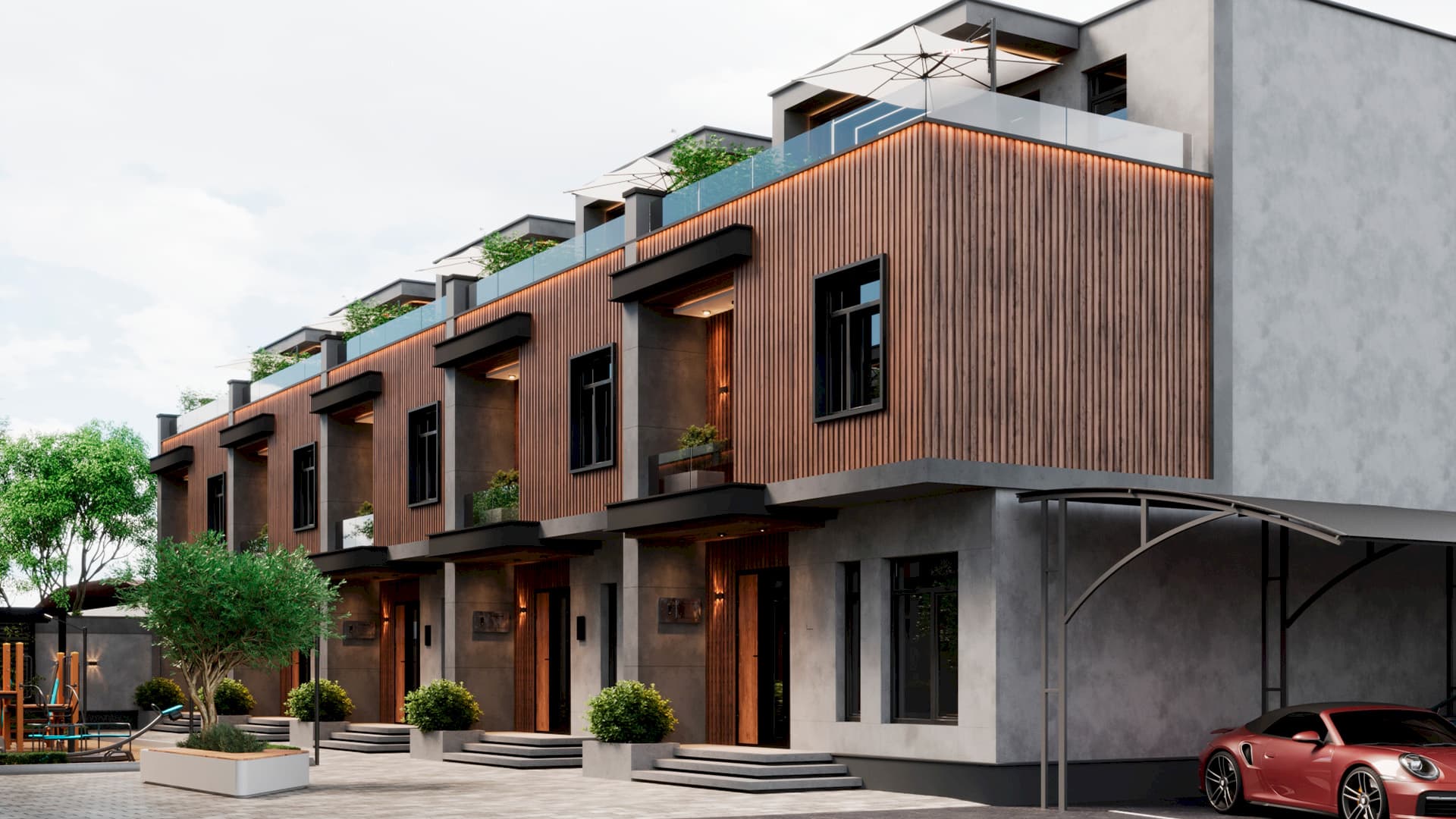 «Town House» TJM, Центральная улица